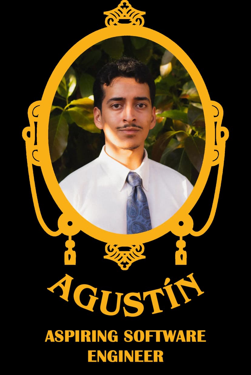 A photo of Agustín, the site author.